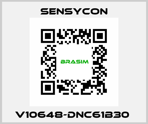 V10648-DNC61B30  SENSYCON
