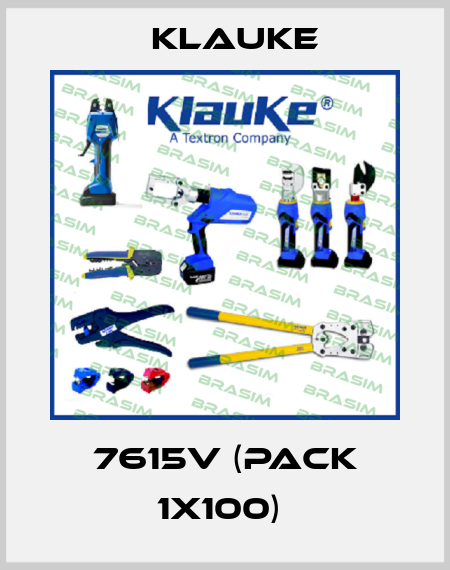 7615V (pack 1x100)  Klauke