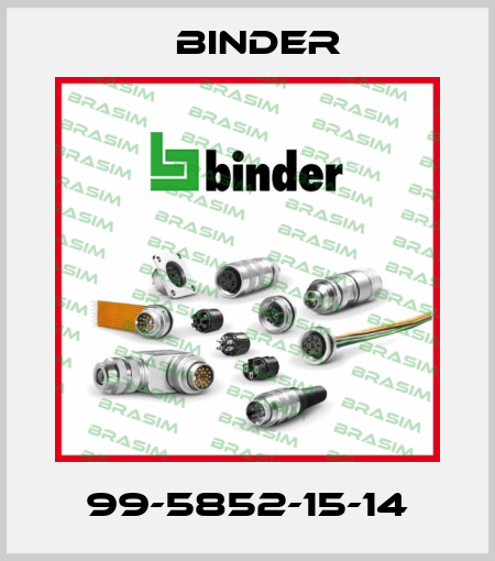 99-5852-15-14 Binder