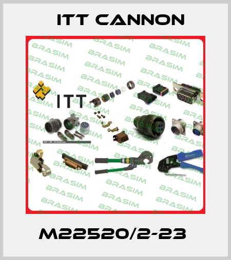 M22520/2-23  Itt Cannon