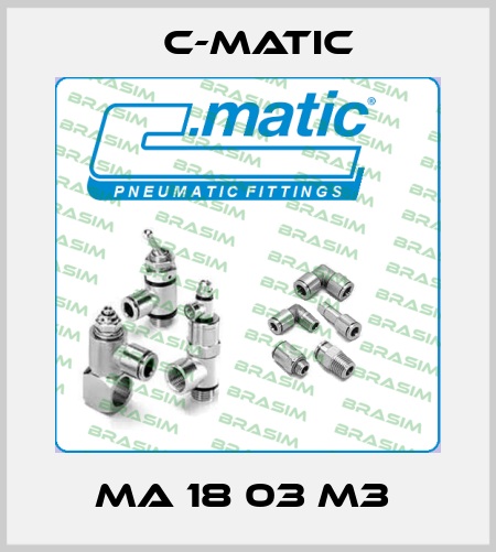 MA 18 03 M3  C-Matic