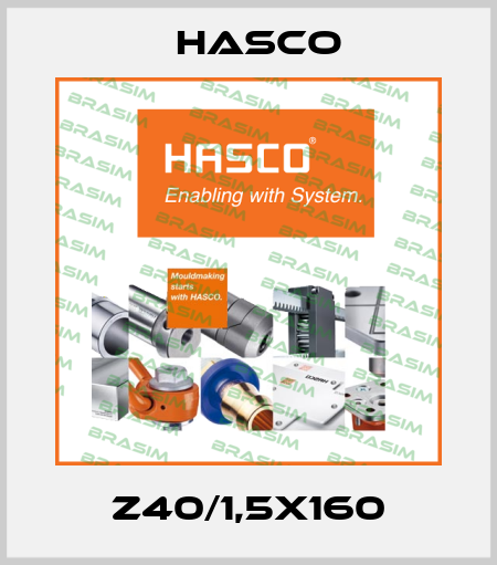 Z40/1,5x160 Hasco