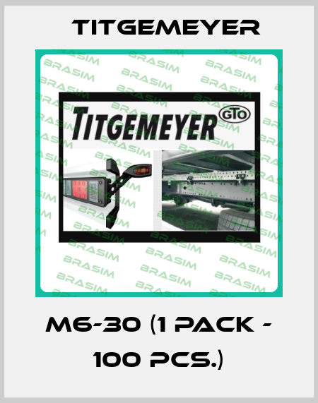 M6-30 (1 pack - 100 pcs.) Titgemeyer