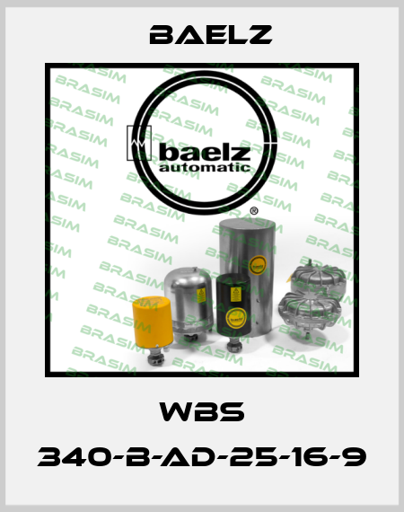 WBS 340-B-AD-25-16-9 Baelz