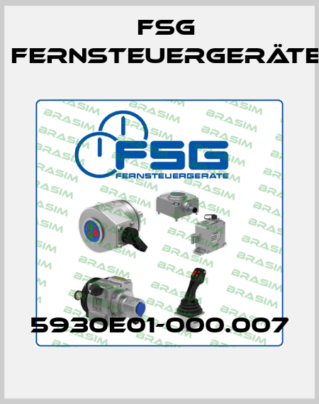 5930E01-000.007 FSG Fernsteuergeräte