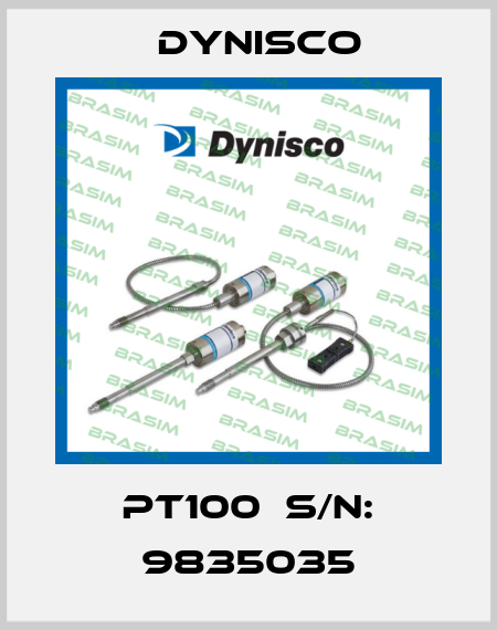 PT100  S/N: 9835035 Dynisco