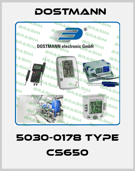 5030-0178 Type CS650 Dostmann