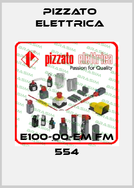 E100-00-EM FM 554 Pizzato Elettrica