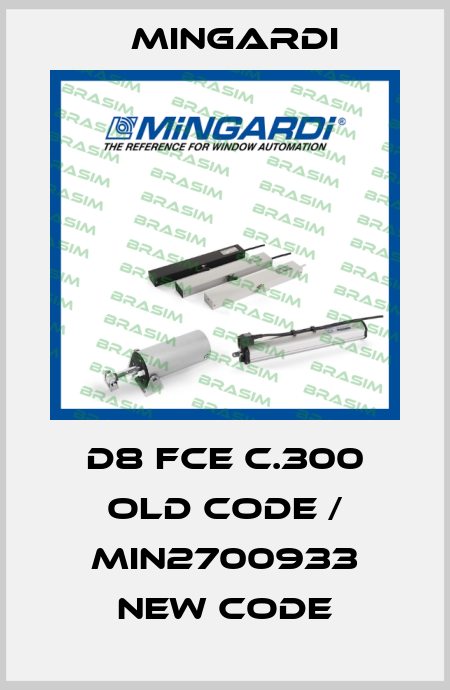 D8 FCE C.300 old code / MIN2700933 new code Mingardi