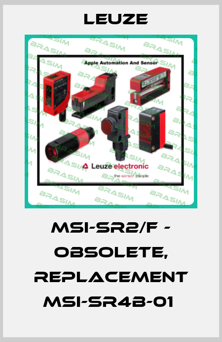 MSI-SR2/F - OBSOLETE, REPLACEMENT MSI-SR4B-01  Leuze