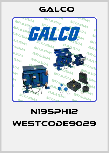N195PH12 Westcode9029  Galco