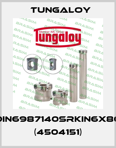 DIN6987140SRKIN6X80 (4504151) Tungaloy