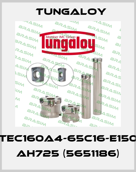 TEC160A4-65C16-E150 AH725 (5651186) Tungaloy