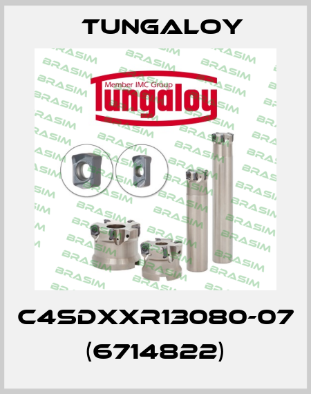 C4SDXXR13080-07 (6714822) Tungaloy