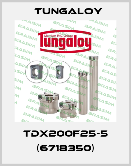 TDX200F25-5 (6718350) Tungaloy