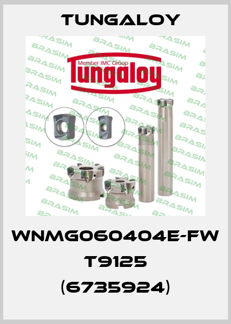 WNMG060404E-FW T9125 (6735924) Tungaloy
