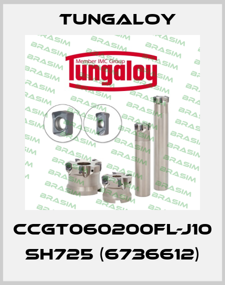 CCGT060200FL-J10 SH725 (6736612) Tungaloy