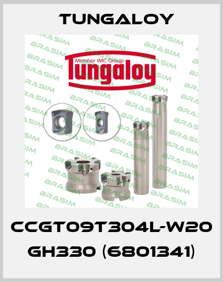 CCGT09T304L-W20 GH330 (6801341) Tungaloy