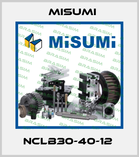 NCLB30-40-12  Misumi