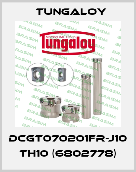 DCGT070201FR-J10 TH10 (6802778) Tungaloy