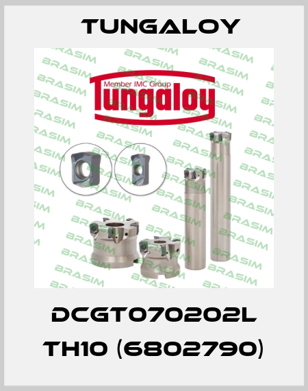 DCGT070202L TH10 (6802790) Tungaloy