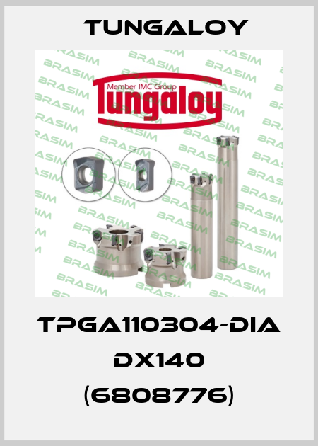 TPGA110304-DIA DX140 (6808776) Tungaloy