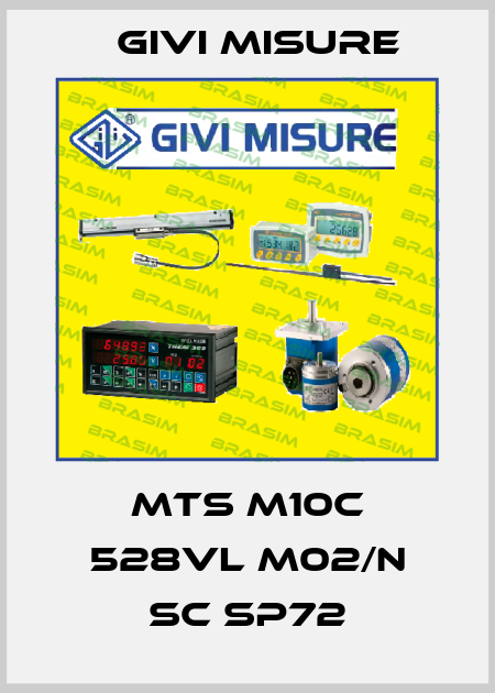 MTS M10C 528VL M02/N SC SP72 Givi Misure