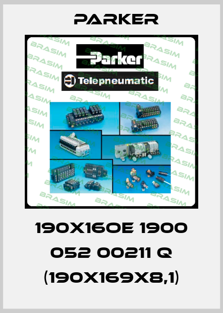 190X16OE 1900 052 00211 Q (190X169X8,1) Parker