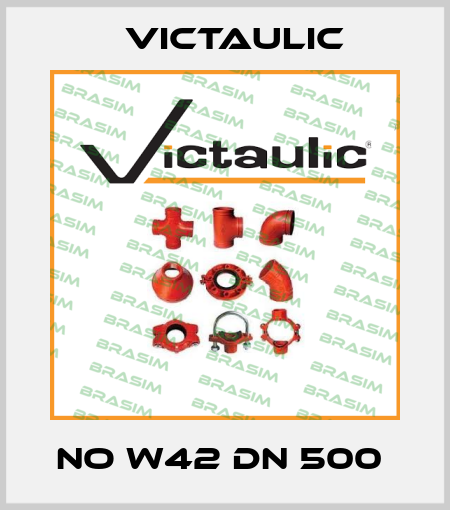 NO W42 DN 500  Victaulic