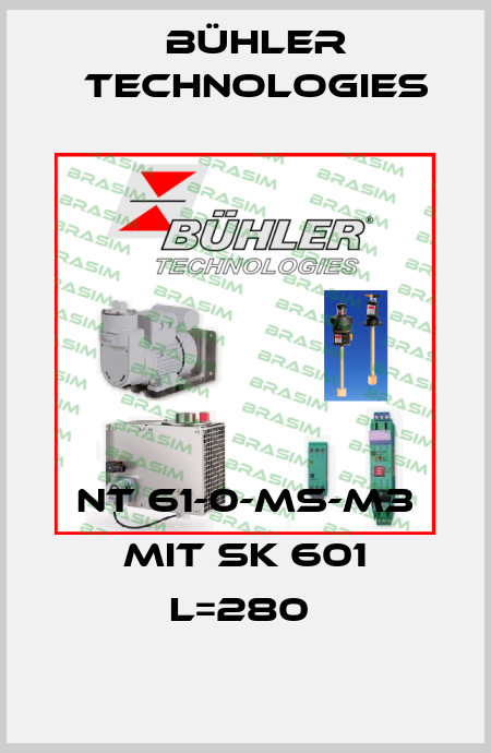 NT 61-0-MS-M3 MIT SK 601 L=280  Bühler Technologies