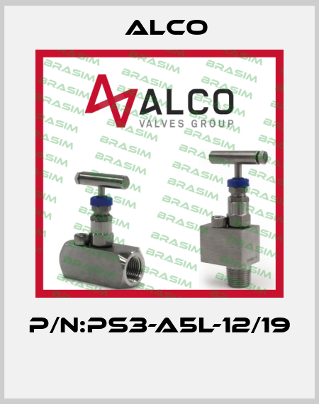 P/N:PS3-A5L-12/19  Alco