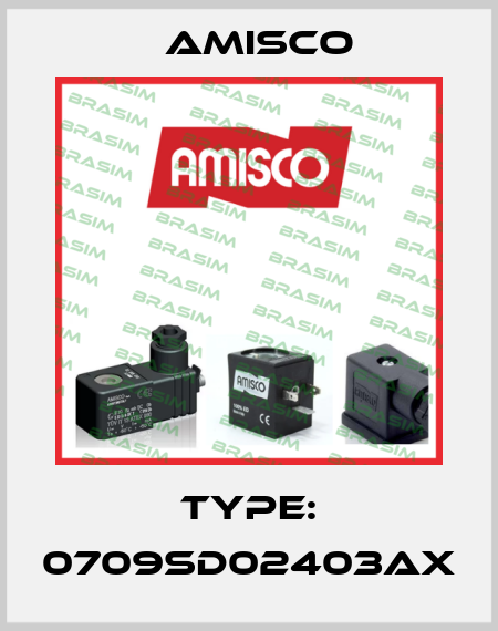 Type: 0709SD02403AX Amisco