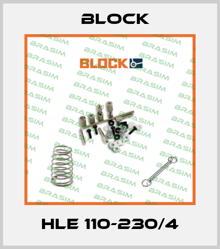 HLE 110-230/4 Block