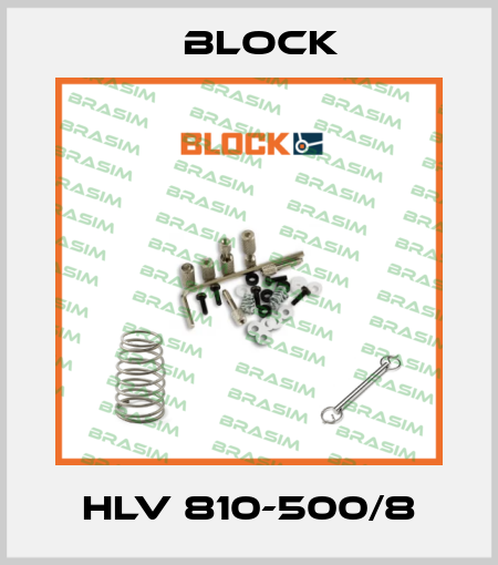HLV 810-500/8 Block
