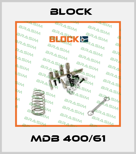 MDB 400/61 Block
