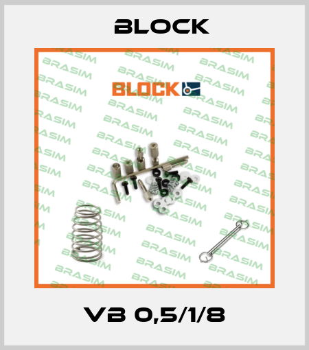 VB 0,5/1/8 Block