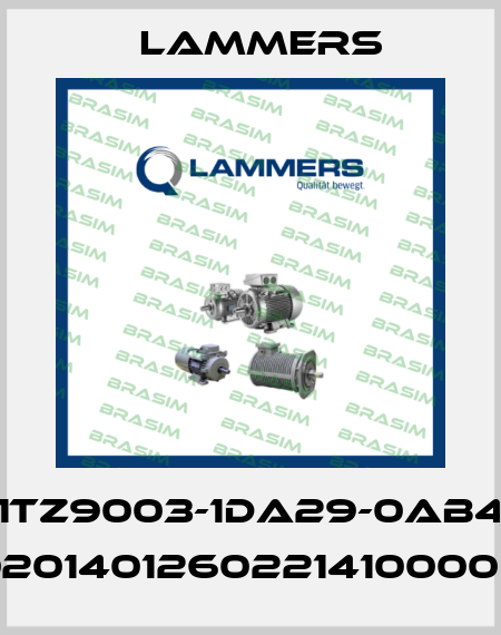 1TZ9003-1DA29-0AB4 (02014012602214100000) Lammers