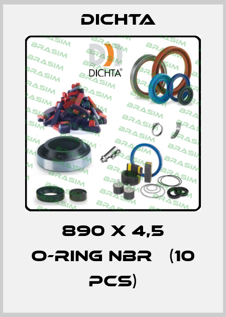 890 X 4,5 O-RING NBR   (10 pcs) Dichta