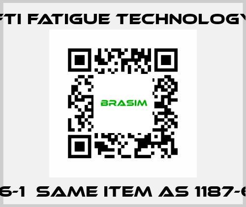 11916-1  same item as 1187-623 FTI Fatigue Technology