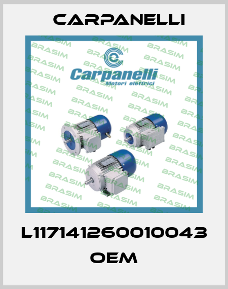 L117141260010043  OEM Carpanelli