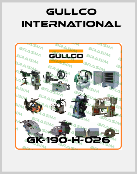 GK-190-H-026 Gullco International