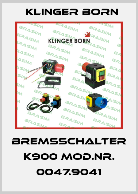 Bremsschalter K900 Mod.Nr. 0047.9041 Klinger Born