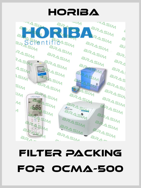 Filter packing for  ocma-500 Horiba