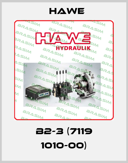 B2-3 (7119 1010-00) Hawe