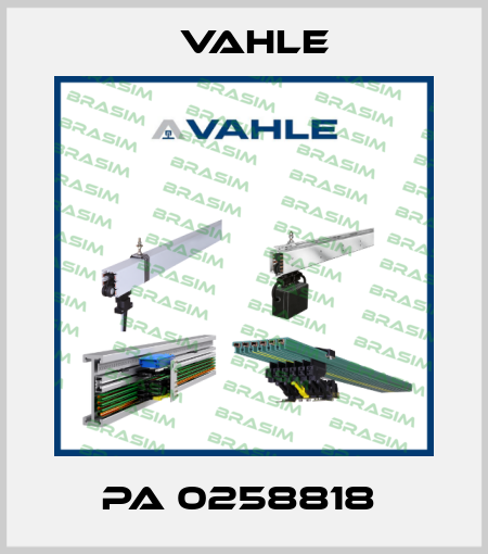 PA 0258818  Vahle