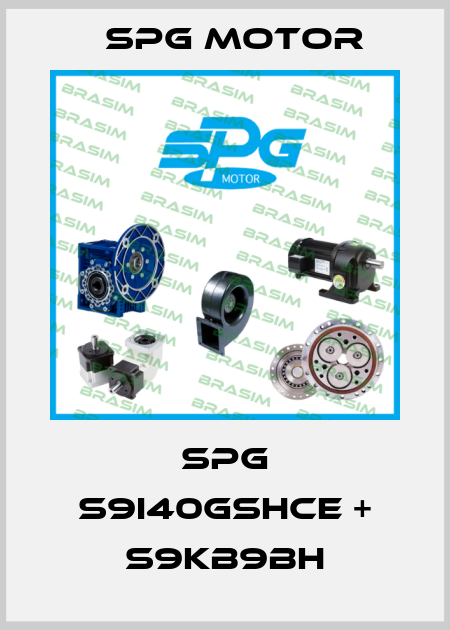 SPG S9I40GSHCE + S9KB9BH Spg Motor