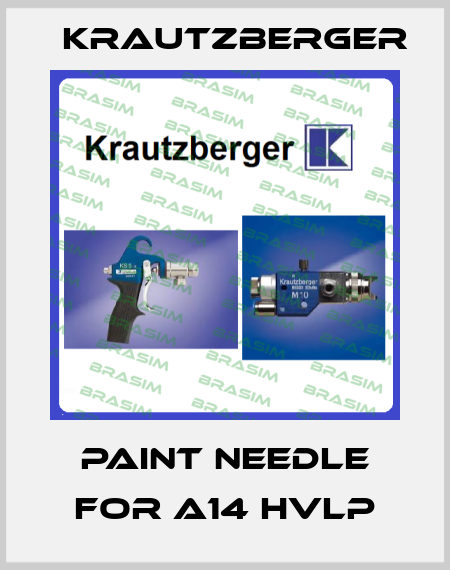 Paint needle for A14 HVLP Krautzberger
