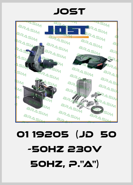 01 19205  (JD  50 -50HZ 230V  50HZ, P."A")  Jost