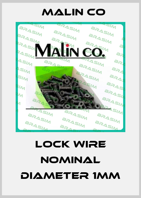 Lock Wire Nominal Diameter 1mm Malin Co