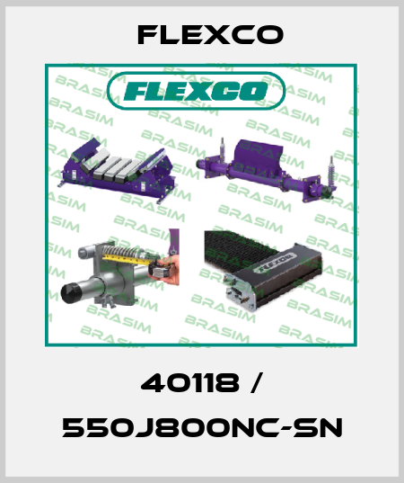 40118 / 550J800NC-SN Flexco